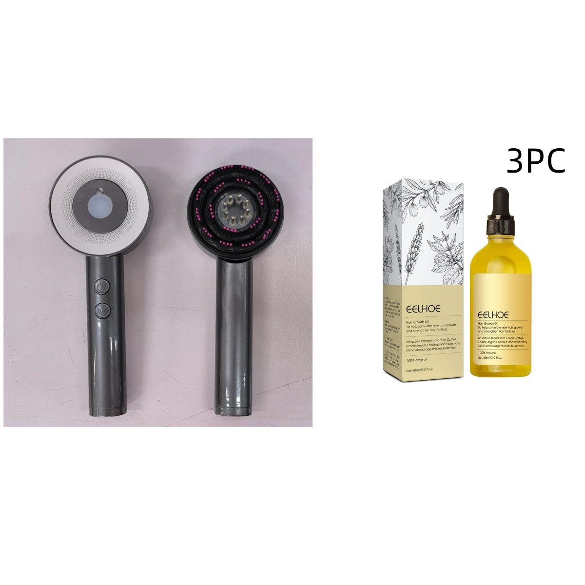 Infrared Scalp Massager set